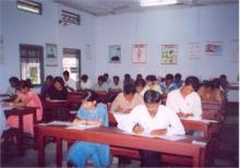 Trainees writing examinations 2007
